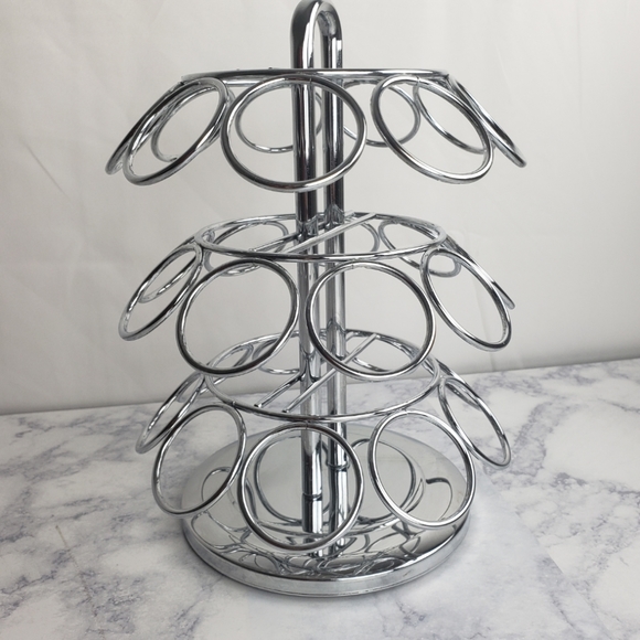 Keurig chrome carousel k-cup rack (holds 27)